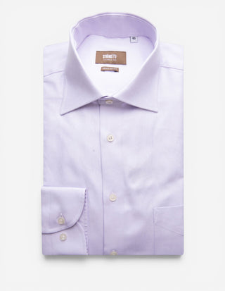 Regular Fit Skjorta Pinpoint Oxford Ljuslila