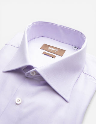 Regular Fit Skjorta Pinpoint Oxford Ljuslila