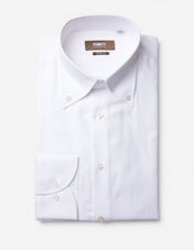 Slim Fit Skjorta Royal Oxford Vit