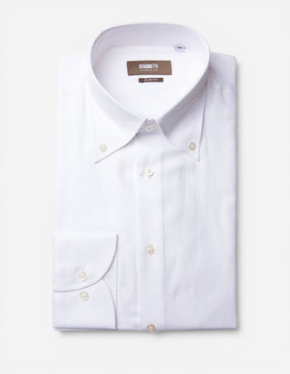 Slim Fit Skjorta Royal Oxford Vit