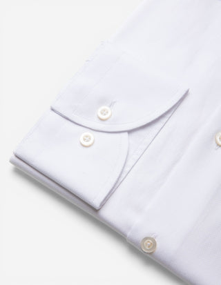 Slim Fit Skjorta Royal Oxford Vit