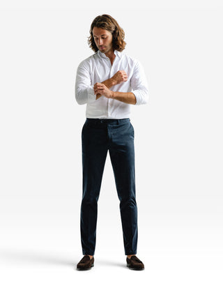 Slim Fit Skjorta Royal Oxford Vit
