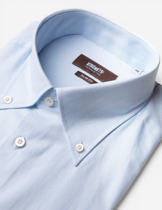 Slim Fit Skjorta Royal Oxford Ljusblå