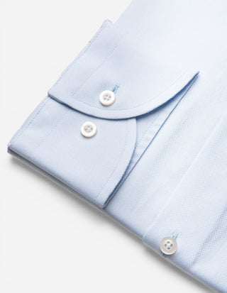Slim Fit Skjorta Royal Oxford Ljusblå