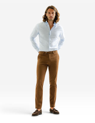 Slim Fit Skjorta Royal Oxford Ljusblå