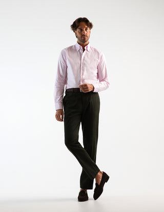 Slim Fit Skjorta Royal Oxford Ljusrosa