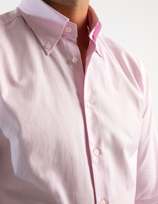 Slim Fit Skjorta Royal Oxford Ljusrosa
