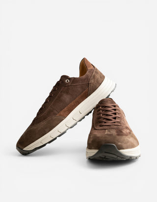 Renna Sneaker Mocka Mörkbrun