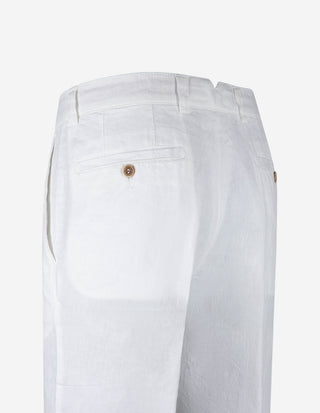 Shorts Linne Vit