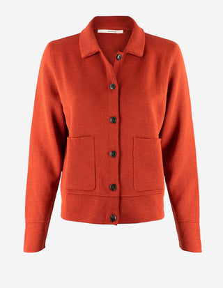 Kaja Cardigan Roströd
