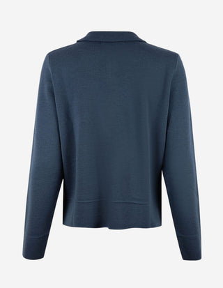 Kaja Cardigan Denimblå