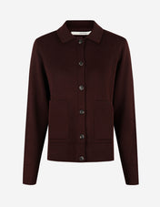 Kaja Cardigan Merinoull Burgundy