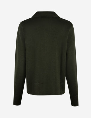 Kaja Cardigan Merinoull Grön