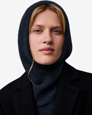 Dalfina Balaclava Alpacka/Ull Navy