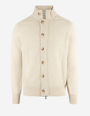 Vespa Giubbino Cardigan Ull Ljusbeige