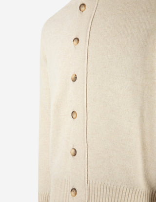 Vespa Giubbino Cardigan Ull Ljusbeige