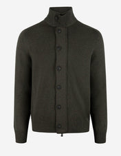 Vespa Giubbino Cardigan Ull Olivgrön
