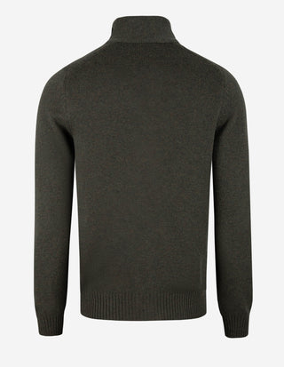 Vespa Giubbino Cardigan Ull Olivgrön