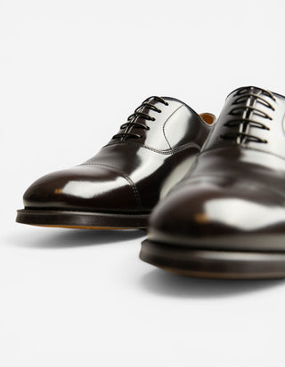 Oxford Cap Toe Mörkbrun