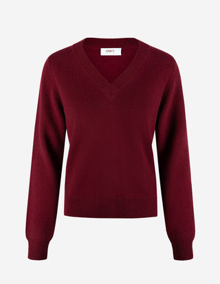 Susanna Tröja Kashmir Burgundy