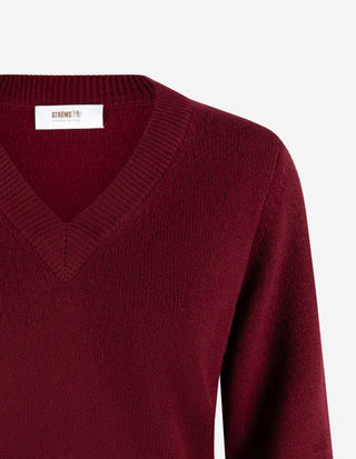 Susanna Tröja Kashmir Burgundy