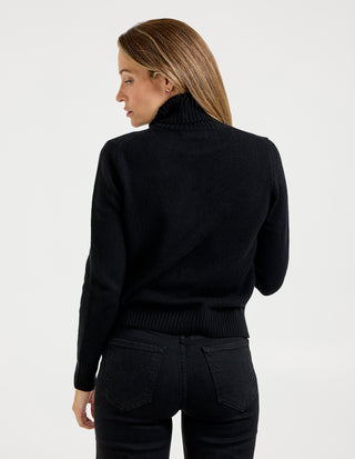 Savanna Polotröja Cashmere Svart