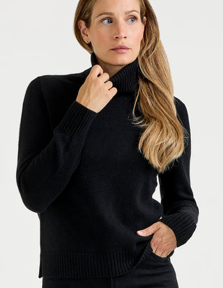 Savanna Polotröja Cashmere Svart