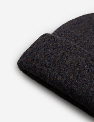 Sten Mössa Yak/Alpacka Melange Brun/Navy