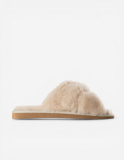 Lovisa Toffla Fårskinnspäls Ljusbeige