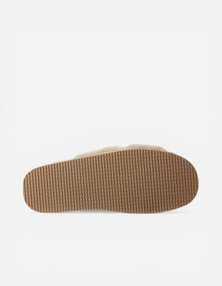 Lovisa Toffla Fårskinnspäls Ljusbeige