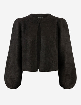 Amelia Cardigan Mohair Svart