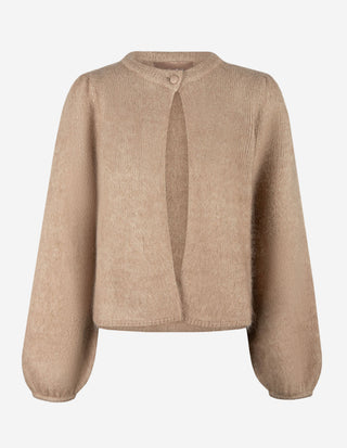 Amelia Cardigan Mohair Beige