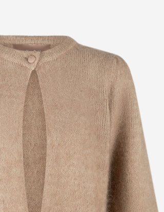 Amelia Cardigan Mohair Beige