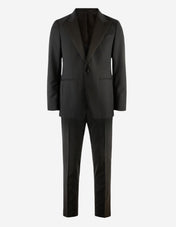 Firenze Smoking Ull Mohair Svart