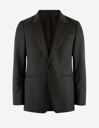 Firenze Smoking Ull Mohair Svart