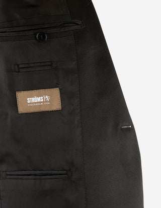 Firenze Smoking Ull Mohair Svart