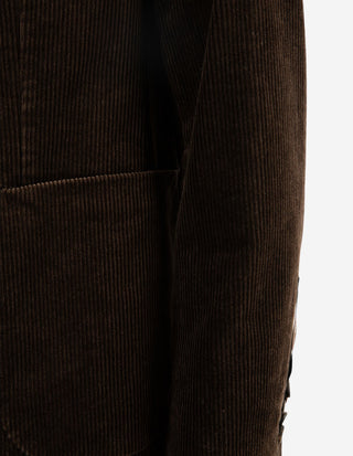 Fogerty Patch Pocket Kavaj Manchester Brun