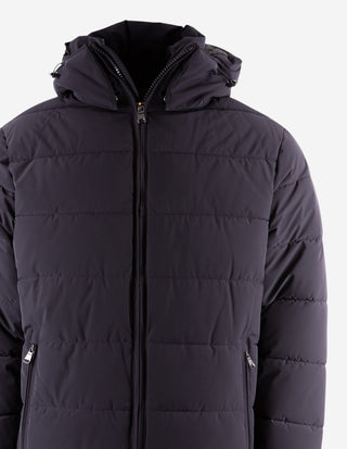 Hooded Puffer Jacka Navy