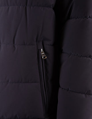 Hooded Puffer Jacka Navy