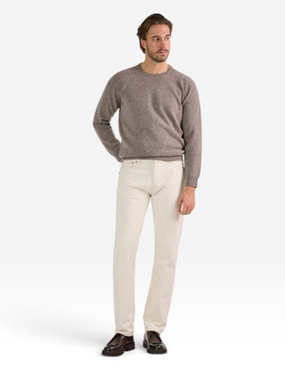 Davide Regular Selvedge Denim Ecru