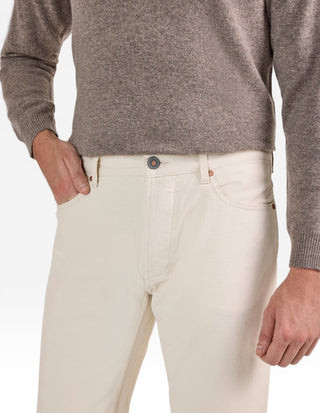 Davide Regular Selvedge Denim Ecru