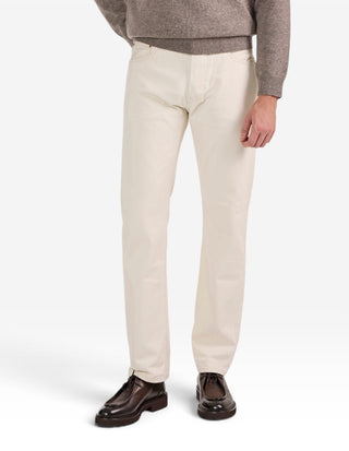 Davide Regular Selvedge Denim Ecru