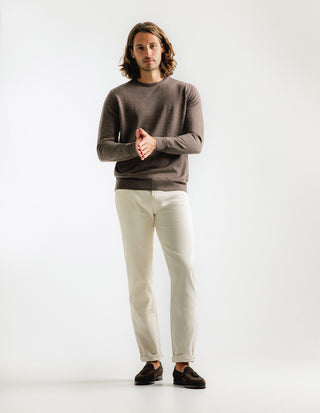 Davide Regular Selvedge Denim Ecru