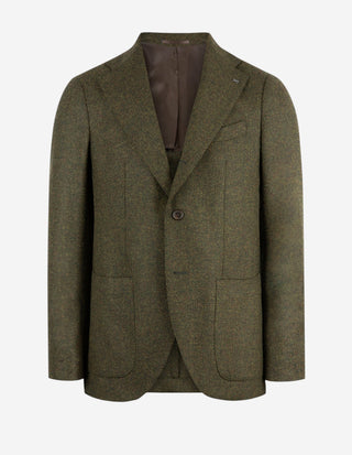 Firenze Blazer Tweed Grön