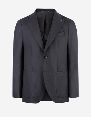 Firenze Blazer Tweed Mörkblå