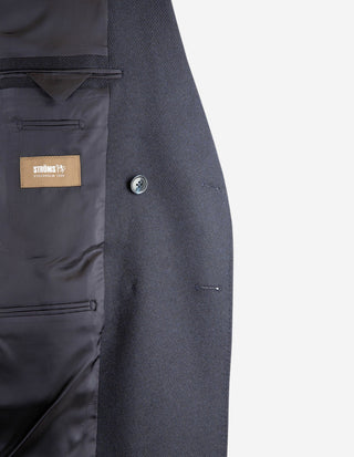 Firenze Dubbelknäppt Blazer Tweed Mörkblå