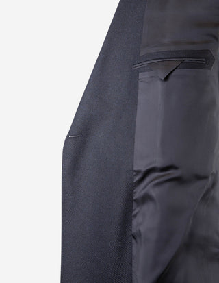 Firenze Dubbelknäppt Blazer Tweed Mörkblå