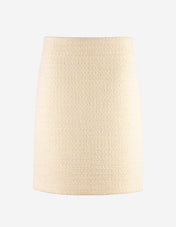 Sivan Kjol Bouclé Creme