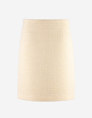 Sivan Kjol Bouclé Creme