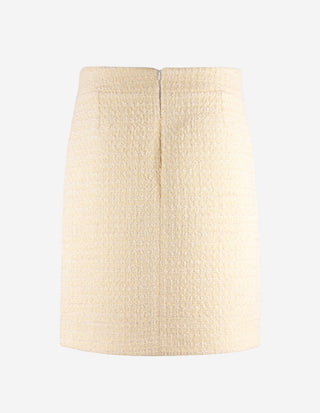 Sivan Kjol Bouclé Creme